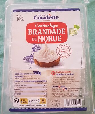 L'authentique brandade de morue