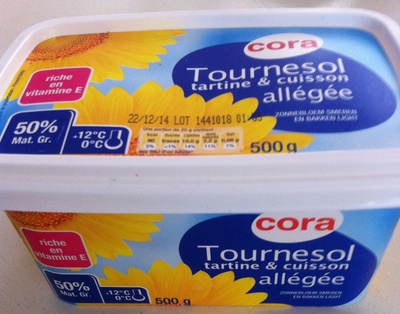 Tournesol tartine & cuisson allégée
