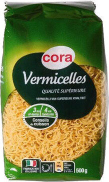 Vermicelles, 500 Grammes, Marque Cora