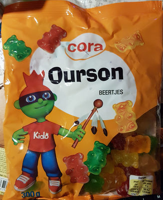 Oursons, Confiseries, 300 Grammes, Marque Cora