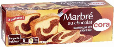 Marbré au chocolat
