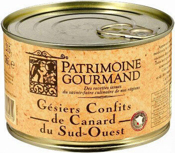 Gésiers Confits De Canard Du Sud Ouest