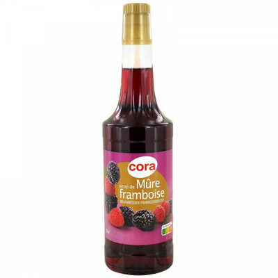 Sirop de mûre framboise