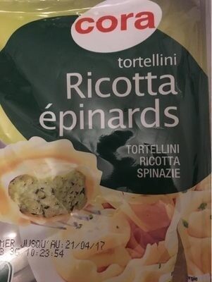 Tortellini Ricotta, épinards