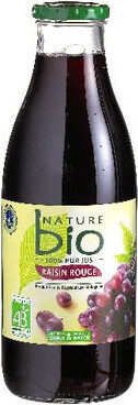 Pur Jus De Raisin Rouge, Bio