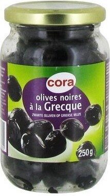 Olives noires a la Grecque entieres