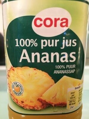 100% pur jus Ananas