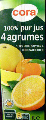 100 % pur jus 4 agrumes