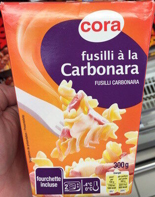 Fusilli à la Carbonara