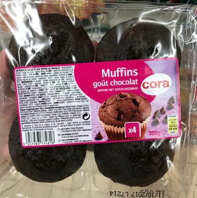 Muffins goût Chocolat