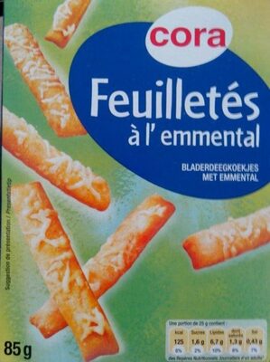 Feuilletés à l'Emmental
