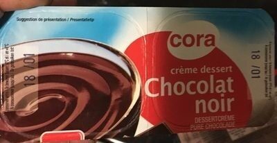 Crème dessert chocolat noir