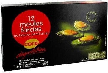 12 moules farcie