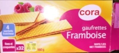 Gaufrettes framboise