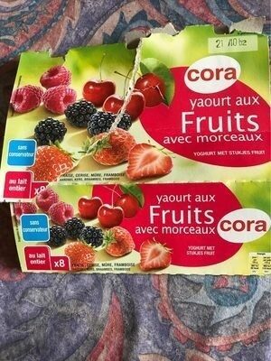 Yaourt Fruits Rouge,  8x125g
