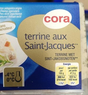 Terrine saint jacques