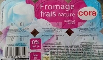 Fromage frais nature