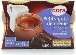 Petits pots de creme chocolat