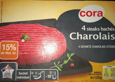 Steaks haches charolais