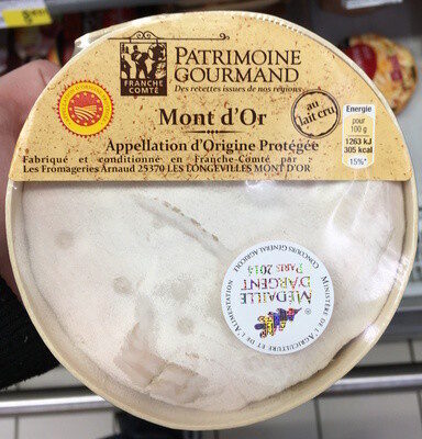 Mont d\'Or au lait cru (25,4% MG)
