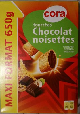 Fourrés Chocolat Noisettes