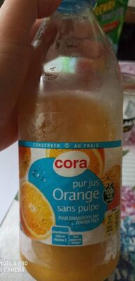 Pur jus Orange sans pulpe