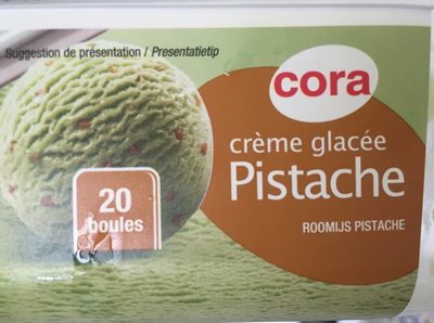 Crèle glacée pistache