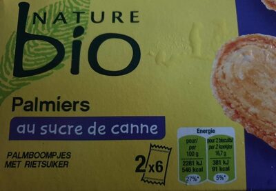 Palmiers au Sucre de canne