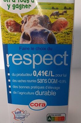 Lait demi-écrémé