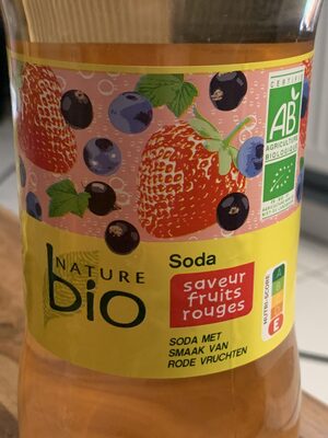 Soda Nature Bio Fruit Rouges