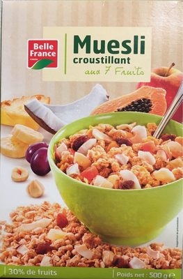 Muesli croustillant aux 7 fruits