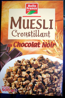Muesli Croustillant au Chocolat Noir