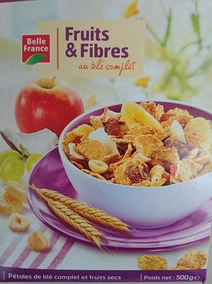 Fruits & fibres au blé complet