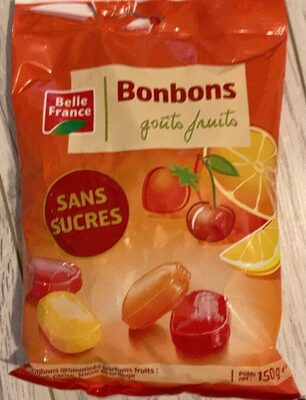 Bonbons goûts fruits