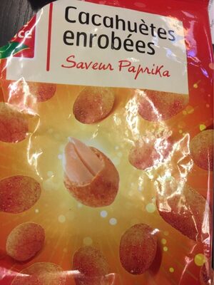 Cacahuètes enrobées saveur paprika
