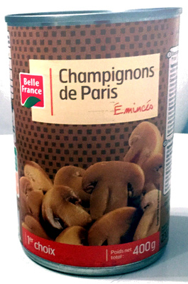 Champignons de Paris émincés