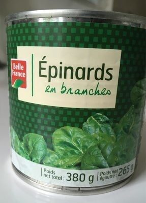 Epinards en branches