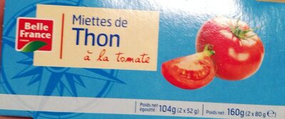 Miettes de thon à la tomate