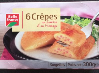 Crêpes Jambon Emmental