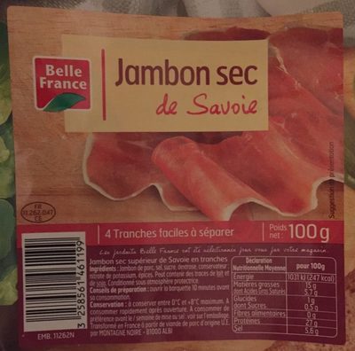 Jambon sec de Savoie