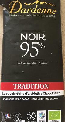 Chocolat noir 95 %