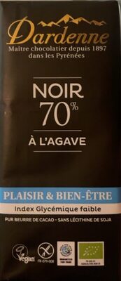 Noir 70% à l’agave