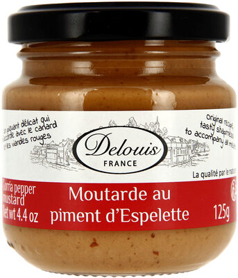 Moutarde au piment d'Espelette