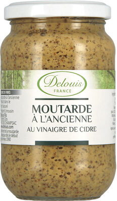 Moutarde entière au vinaigre de cidre
