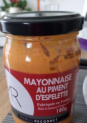 Mayonnaise au piment espelette