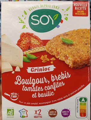 Grinioc boulgour, brebis, tomates confites et basilic