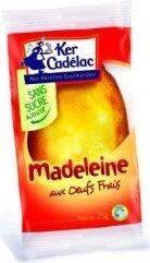 Madeleine Aux Oeufs Frais Sans Sucre Ajouté 1 - Ker Cadelac