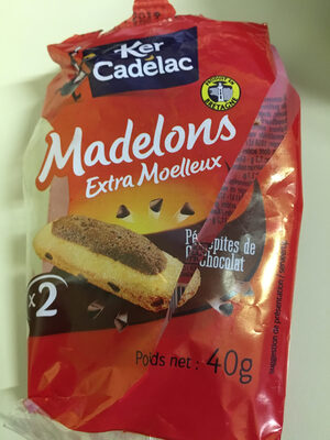 Madelons Pépites De Chocolat