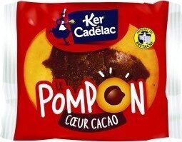 Le Pompon - Gâteau Cœur cacao