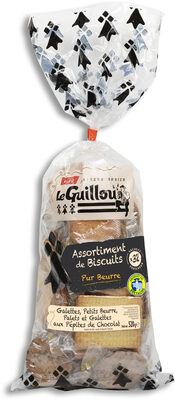 Assortiment de biscuits pur beurre - Le Guillou